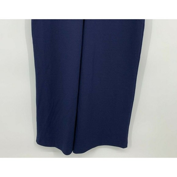 The Limited Jumpsuit Navy Blue Sleeveless Wide Leg Crop NWT - Picture 7 of 7